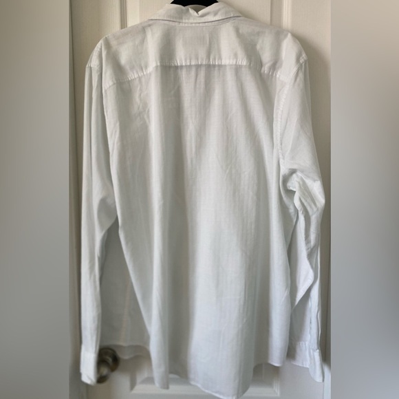 Original Penguin Crisp White Button Down Shirt size-XXL - Picture 7 of 9